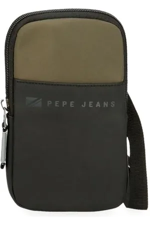 Pepe Jeans Jarvis Shoulder Bag Small 10.5x18x2cm Faux Leather and Polyester L by Joumma Bags, , Small Crossbody Bag