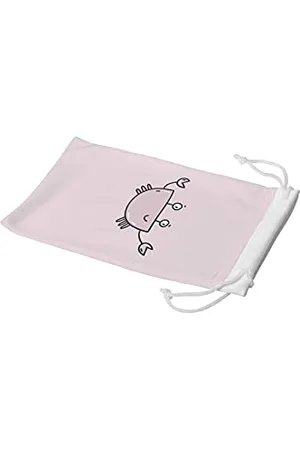 Bonamaison Digitally Printed Glasses Pouch, Sunglasses Pouch, 100% Cotton, Soft & Slim, Protective Glasses Case with Drawstring Closure, 1 Piece, 11x19 cm