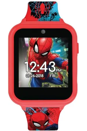 Disney Spiderman Unisex Child Digital Watch with Camera and Silicone Strap SPD4588