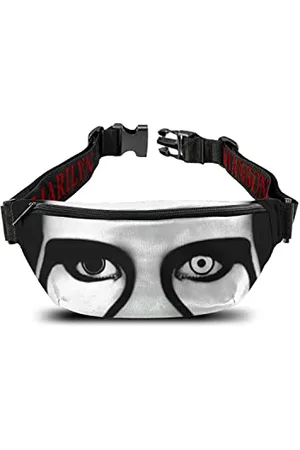 Rock Sax Marilyn Manson Bum Bag - Red Lips - 23cm x 18cm x 5cm - Officially Licensed Merchandise