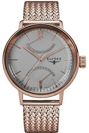 ELYSEE Unisex Adult Analogue Quartz Watch with Stainless Steel Strap 13290M