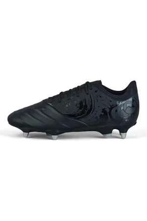 Canterbury Mens Phoenix Genesis Pro Soft Ground Rugby Boots Black/Silver 8.5 (43)