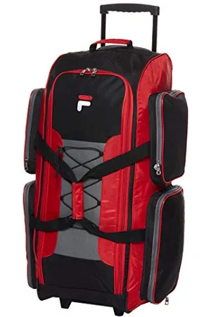 Fila Unisex-Adult 32" Large Lightweight Rolling Duffel Bag, , One Size