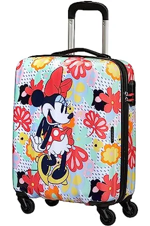 American Tourister Hypertwist, Spinner S, Hand Luggage, 55 cm, 36 l, Multicolored (Minnie Flower)