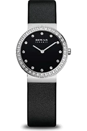 Bering Women Analogue Quartz Watch with Leather Strap 10729-443