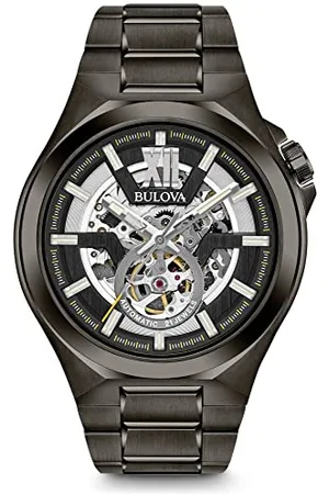 BULOVA Men Analog Automatic Watch with Stainless Steel Strap 98A179