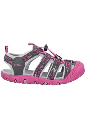 CMP Kids SAHIPH Hiking Sandal Sport, Grey-Fuxia, 5 UK Child