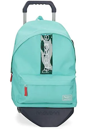 Pepe Jeans Darienne School Backpack with Trolley 32x44x17.5 cm Polyester and PVC 22.79L