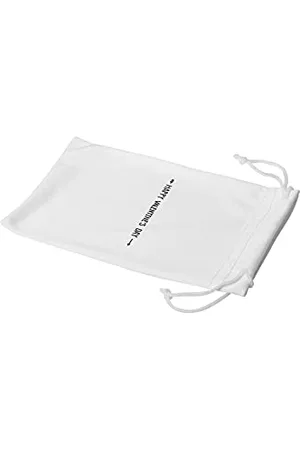 Bonamaison Digitally Printed Glasses Pouch, Sunglasses Pouch, 100% Cotton, Soft & Slim, Protective Glasses Case with Drawstring Closure, 1 Piece, 11x19 cm