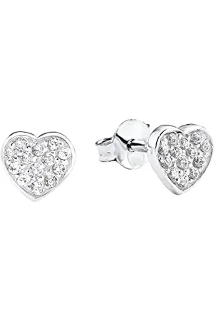 QS by s.Oliver Stud earrings 925 Sterling silver girls