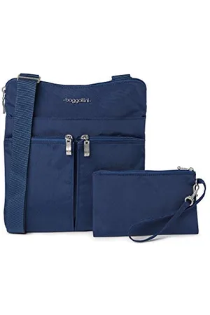 Baggallini Womens Horizon Crossbody Blue Size: One Size