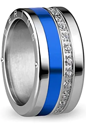 Bering Exchangeable Ring Combination for Women in Silver with the Distinctive Twist and Change System, Volga