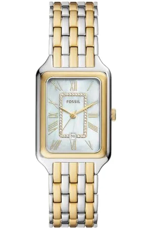 Fossil Raquel Watch for Women, Quartz movement with Stainless steel or leather Strap