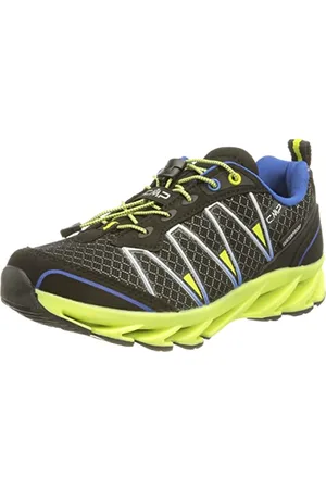 CMP Kids ALTAK Trail Shoes WP 2.0 Children’s Trainers, Black-Acid, 1 UK