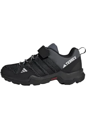 adidas Unisex Terrex AX2R Hook-and-Loop Hiking Shoes, Core Black/Core Black/Onix, 11 UK