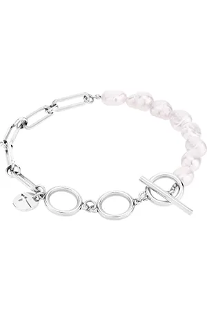 Tamaris Bracelet, 21 cm, Stainless Steel, Glass Pearl