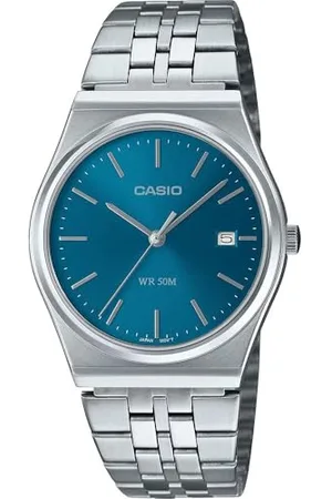 Casio Men Analogue Quarz Watch with Stainless Steel Strap MTP-B145D-2A2VEF
