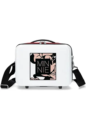 Disney Pretty Minnie White Adaptable Toiletry Bag 29 x 21 x 15 cm Rigid ABS 9.14L 0.85 kg