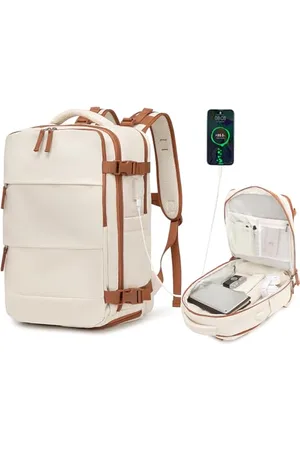Kono Cabin Bag 42x30x20 for Easyjet Underseat 25L Travel Backpack Waterproof Carry-ons Bag Hand Luggage Bag Laptop Rucksack with USB Charging Port and Shoe Compartment