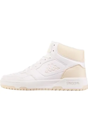 Kappa Broome Mf Unisex Sneaker, White Off-White, 4 UK