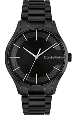Calvin Klein Analogue Quartz Watch for Men and Women Iconic Collection with Stainless Steel Bracelet