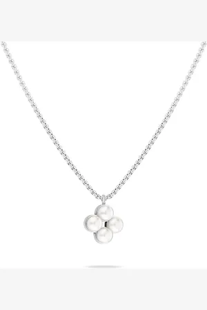 Tamaris Necklace TJ-0512-N-45, 45, Stainless Steel, Glass Pearl