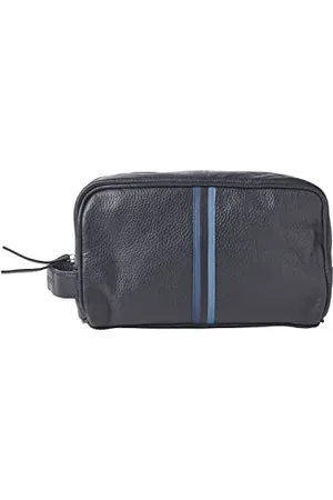 JACK & JONES Jacanthony Leather Toiletry Bag, , Cosmetic Bag