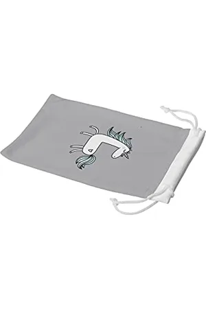Bonamaison Digitally Printed Glasses Pouch, Sunglasses Pouch, 100% Cotton, Soft & Slim, 1 Piece, 11x19 Cm
