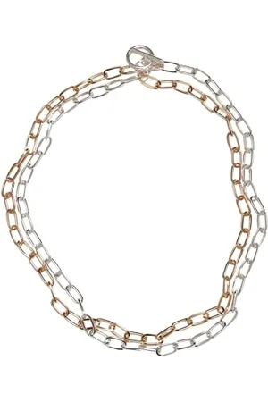 Urban classics Unisex Necklace Bi-Colour Layering Necklace, Colour , Size One Size