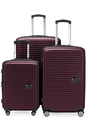 Hauptstadtkoffer MITTE - Expandable Luggage Set, Carry On Trolley 55cm + Medium Sized Suitcase 69cm + LargeTrolley 76cm, ABS, TSA