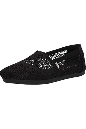 TOMS Womens Moroccan Corchet Alpargata Loafer Flat, , 10 UK