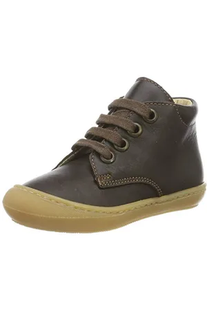 Däumling Unisex Babies Sami Low-Top Sneakers, Brown (Action Espresso 30), 7 UK