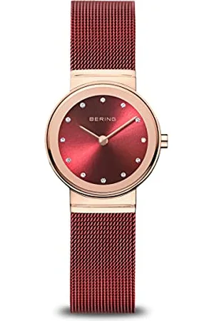 Bering Women Analog Quartz Classic Collection Watch with stainless steel Strap and Sapphire Crystal 10126-363, , 26