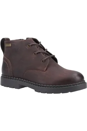 Hush Puppies Mini Presley Leather Boots, , 1 UK Child