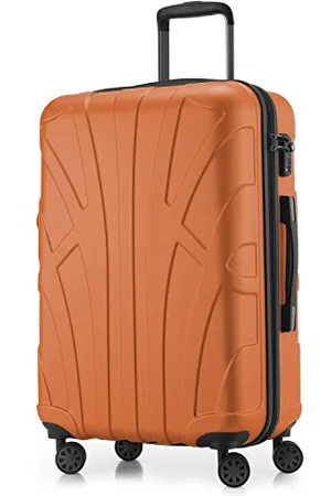 SUITLINE Hardshell Suitcase, Travel Luggage, TSA, 66 cm, Approx. 58 liters, 100% ABS mat