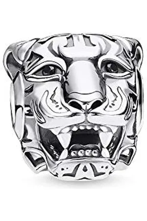 Thomas Sabo Unisex Bead Tiger Karma Beads 925 Sterling K0349-643-21