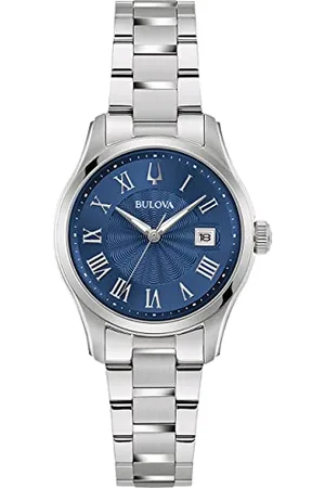 BULOVA Women Analog Quartz Watch with Stainless Steel Strap 96M163