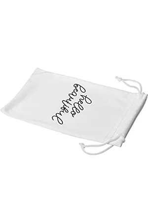 Bonamaison Digitally Printed Glasses Pouch, Sunglasses Pouch, 100% Cotton, Soft & Slim, Protective Glasses Case with Drawstring Closure, 1 Piece, 11x19 cm