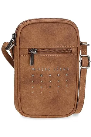Pepe Jeans Holly Shoulder Bag Small 11 x 17.5 x 2.5 cm Faux Leather, , One Size, Small Crossbody Bag