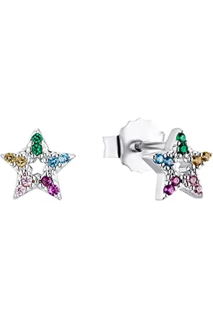 Prinzessin Lillifee Stella di gioielli per bambini, per ragazze, argento multicolore, fornita in confezione regalo per gioielli