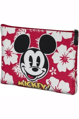 Disney Mickey Mouse Hawaii-Soleil Toiletry Bag, Red, 30.5 x 22.5 cm