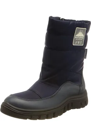 Naturino Foma Zip Ankle Boot, Navy, 12.5 UK Child