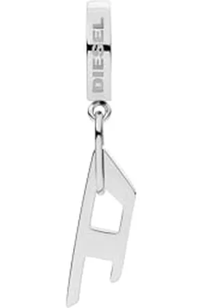 Diesel Earrings for Men Steel, 38mm Stainless Steel Earrings, DX1336040