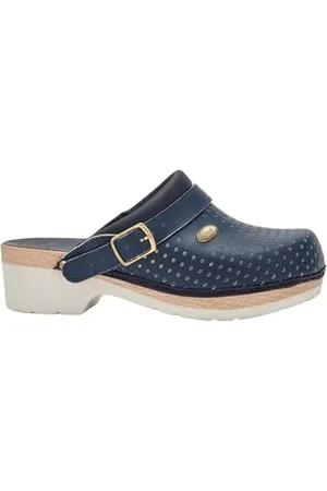 Scholl Unisex SUPERCOMFORT Medical Professional Clog, Navy , 3 UK