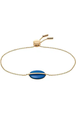 Skagen Bracelet for Women Sea Glass, Length: 216mm, Width: 10.5mm Gold Stainless Steel Bracelet, SKJ1576710
