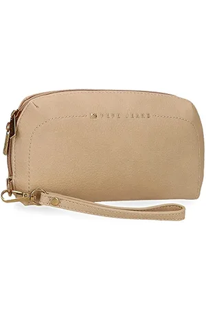 Pepe Jeans Diane Beige Handbag 20x11x4 cms Synthetic leather