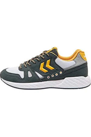 Hummel Unisex Legend Marathona Low-Top Sneakers, Grey (Urban Chic 2874), 4 UK