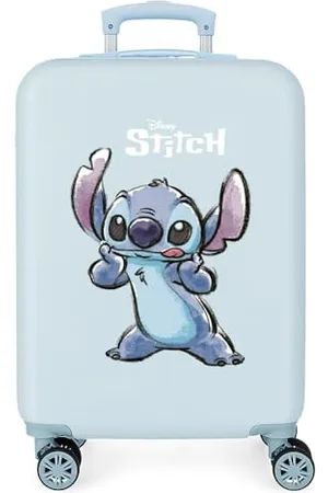 Disney Adorable Stitch Moods Cabin Suitcase Hard ABS Side Combination Lock 4 Wheels Double Luggage Hand Luggage, , Maleta cabina, Cabin Suitcase