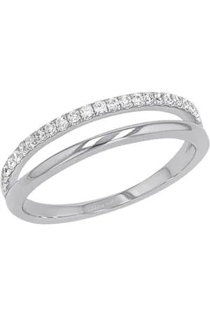 QS by s.Oliver Ring 925 Sterling woman Rings, with Zirconia synth., , comes in jewelry gift box