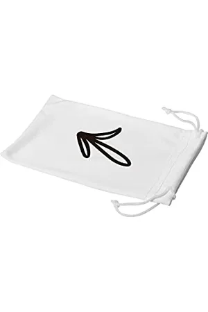 Bonamaison Digitally Printed Glasses Pouch, Sunglasses Pouch, 100% Cotton, Soft & Slim, Protective Glasses Case with Drawstring Closure, 1 Piece, 11x19 cm
